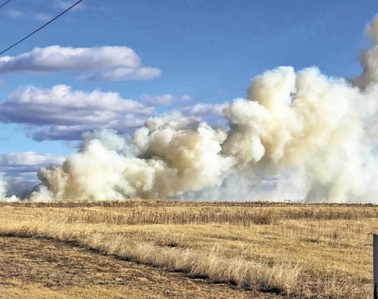 Dry, windy conditions create extreme fire hazard for Washita County