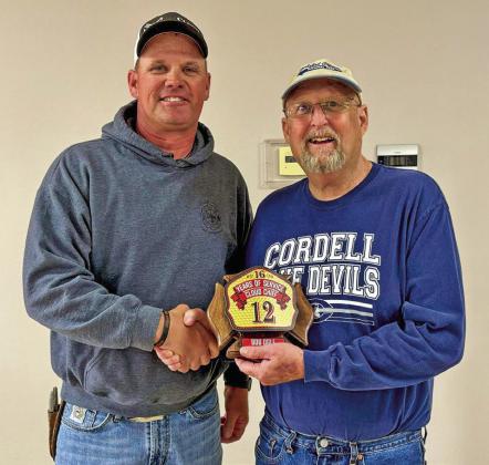 CCFD’s Nocona Cook and Bob Ogle CONTRIBUTED PHOTO