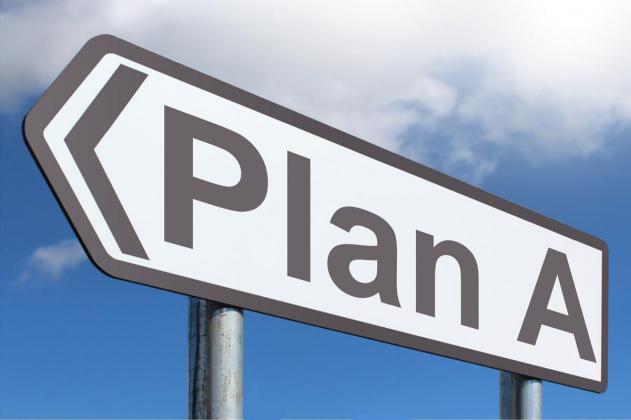 Make your own plans, and then watch God laugh