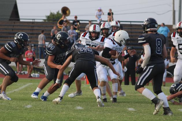 Cordell Blue Devils score a win against Rush Springs
