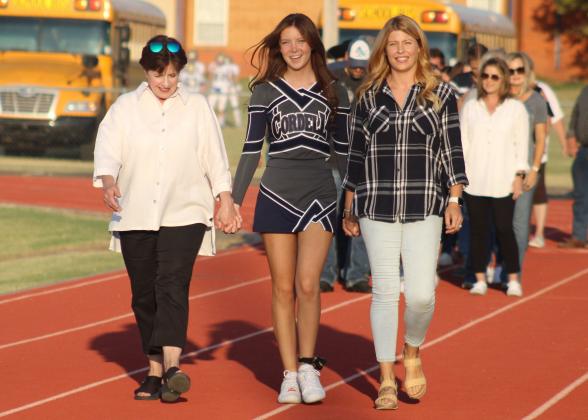 Senior Abby Brawley, daughter of Bart &amp; Rachel Jones