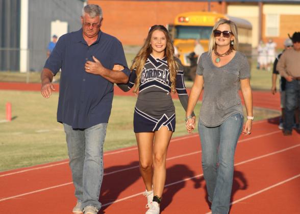 Senior Renee Javorsky, daughter of Keith and Racquel Javorsky