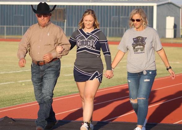 Senior Bailey Troub, daughter of Ray Troub and Jean Ann Balzer