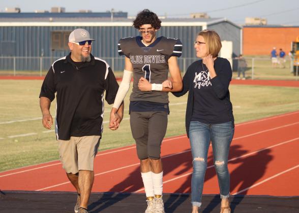 Senior Kameron Rivera, son of Joe &amp; Holly Rivera