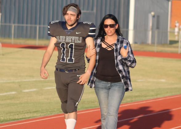 Senior James Guffey, son of Chris Guffey &amp; Tenise Roubidoux