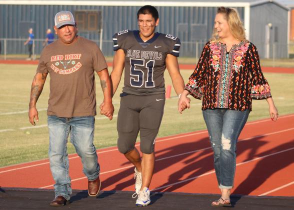 Senior Louis Lloyd, son of James &amp; Michelle Lloyd &amp; Christina Rivas