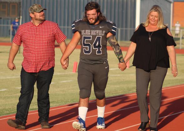 Senior Dillon Stultz, son of Jimmy &amp; Amber Stultz &amp; Adam &amp;Rose Stultz