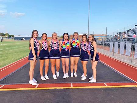 Cordell Blue Devils Cheerleaders