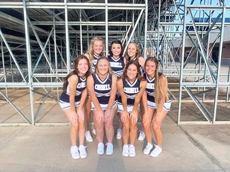 Cordell Blue Devils Cheerleaders