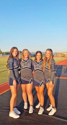 Cordell Blue Devils Cheerleaders