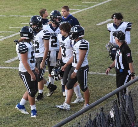 Cordell Blue Devils Football Game 10-14-2021. PHOTOS BY CHARLINDA OGLE