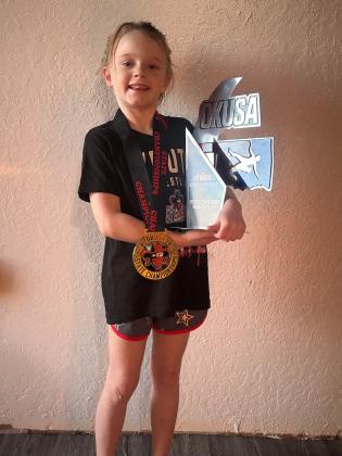 Preslie Dickerson OKUSA State Champ