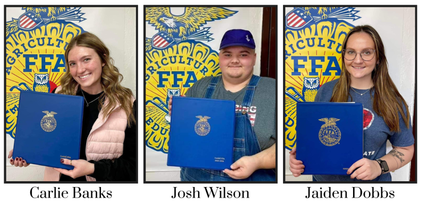 Cordell FFA Seniors wine degree