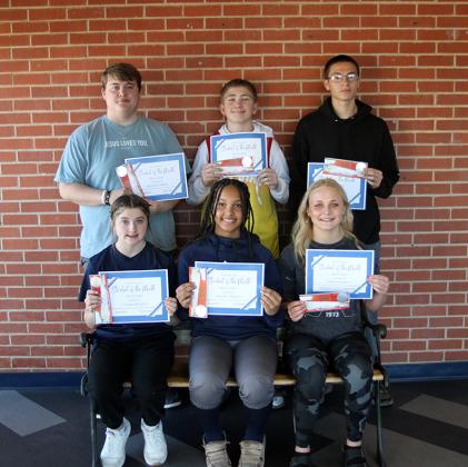 March Students of the Month