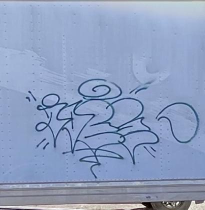 Trailer at Western Welding, Cordell