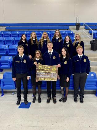 Cordell FFA shines at Best of the Southwest LDE Contest
