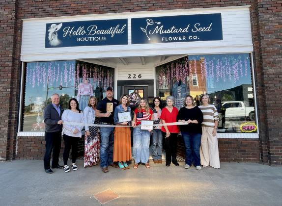 Hello Beautiful and Mustard Seed Flower Co. Photo courtesy of Brooklynn Peek