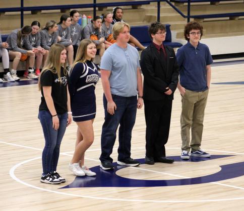 Sophomore class top ten percent. Photo by Brooklynn Peek.