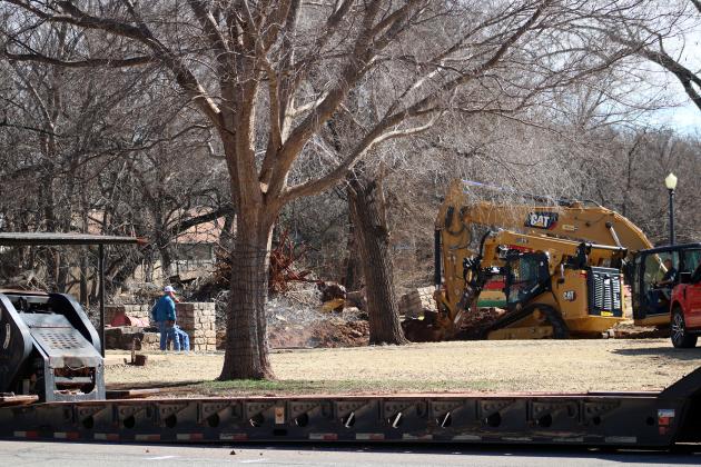 Removal of bridge