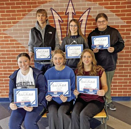 STUDENTS OF THE MONTH