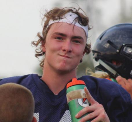 Left, Bode Gallagher mugs for the camera.