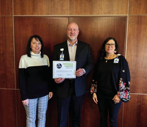 Pictured left to right: Carmen Nickel, ACNO, Corey Lively, CEO and Misty Carter, CHRO/VP of Ancillary Services.