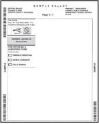 Last week to request absentee ballots for February 13th election