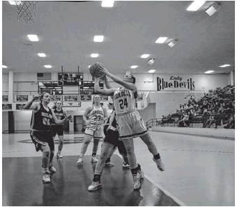 Lady Devils Fall To Seiling, 67-35
