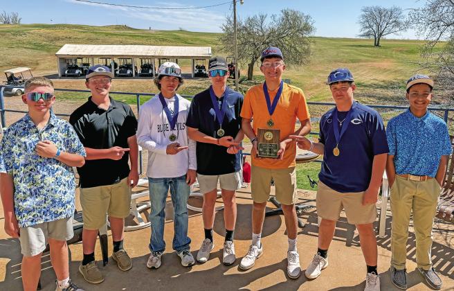CORDELL GOLF TEAM SWINGS TO VICTORY