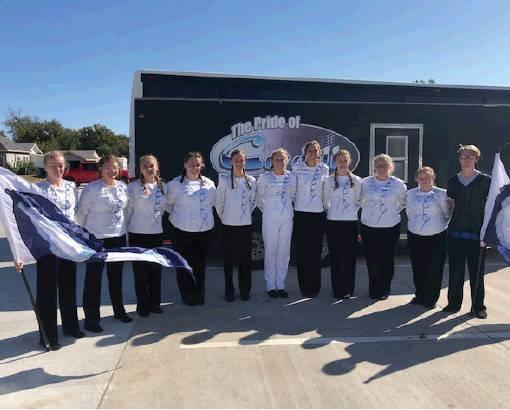 Cordell Band And Flag Team Earn Superior Rankings