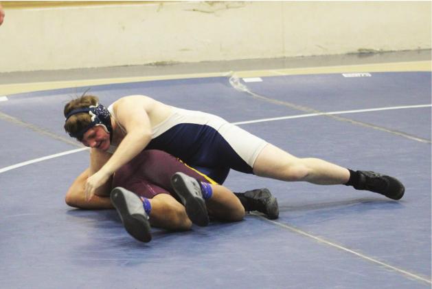 Cordell Wrestlers Wrap Regular Season Against Clinton