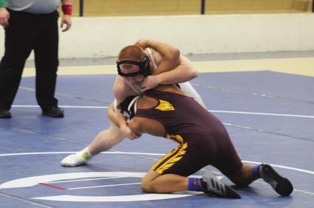 Cordell Wrestlers Wrap Regular Season Against Clinton