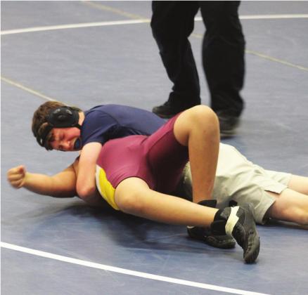 Cordell Wrestlers Wrap Regular Season Against Clinton