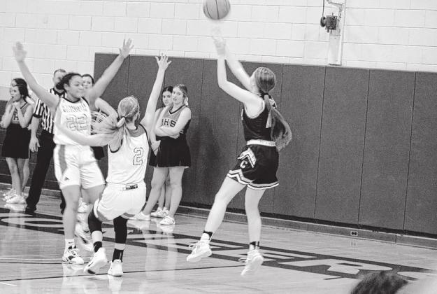 Lady Devils Fall to Luther, Mangum At Tri-County Tourney