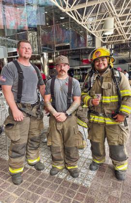 Mason Helvey (CFD), Dalton Alexander (CFD), and Enedino Mendoza (BFFD)