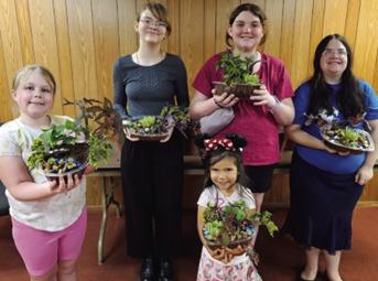 LEATHER CRAFT &amp;amp; DISH GARDEN WORKSHOP