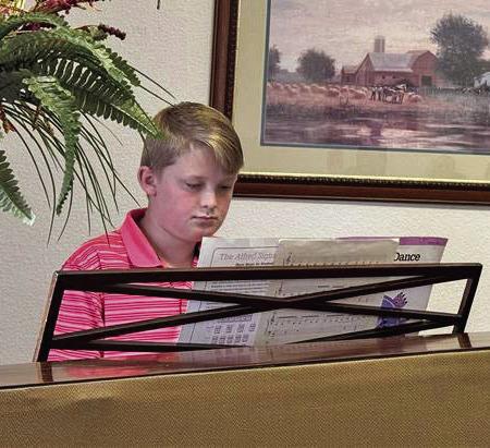 Danielle Shaw Piano Studio and Brian Marshall Piano Studio students perform at Baptist Village