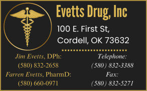 Evetts Drug, Inc. 