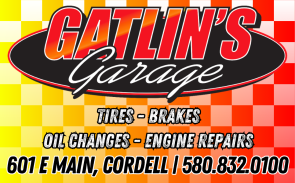 Gatlin's Garage - Phone (580) 832-0100