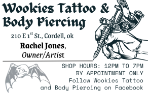 Wookies Tattoo & Body Piercing, Rachel Jones