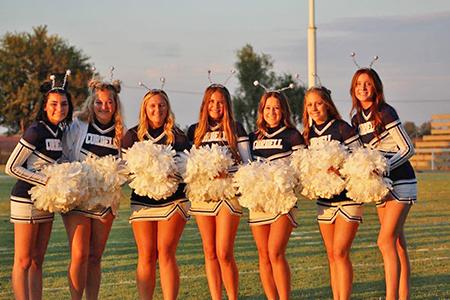 Cordell Blue Devils Cheerleaders