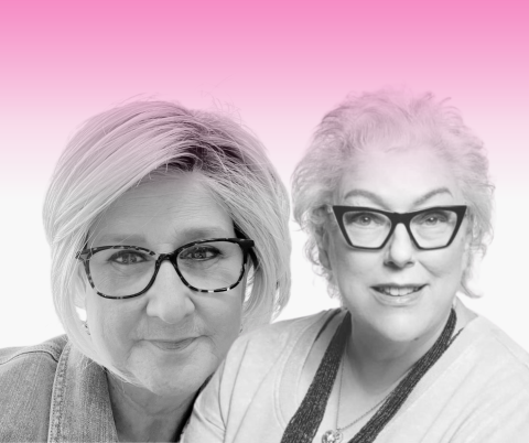 Kellie Pearson and Gail Wilcox
