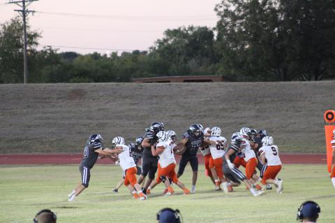 Cordell Blue Devils vs Mangum Tigers 