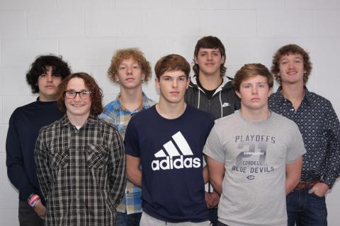 Back row left to right: Kadon Riviera, Jordan Wood, Tucker Priebe, JD Maddox Front row left to right: Aiden Middenford, Dayton Bartlett, Alex Kennedy CONTRIBUTED PHOTO