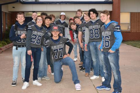 Cordell High School Blue Devil Football. Photo by Charlinda Ogle