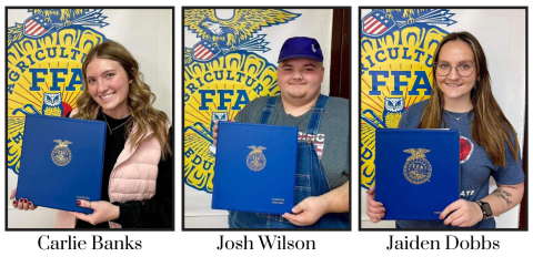 Cordell FFA Seniors wine degree