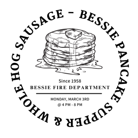 Bessie Pancake & Whole Hog Sausage Supper
