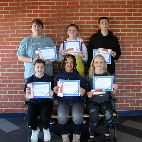 March Students of the Month