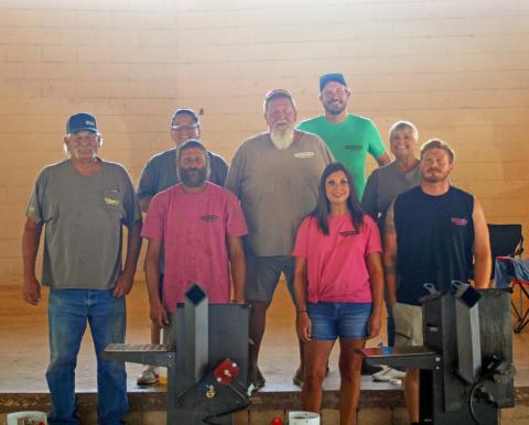 Keith Johnson, Ashely McDaugale, Wayne McDaugale, Rusty Fry, Debbie McDaugale, Chad McDaugale, Amber Robinson, and Don Pace