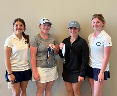 L to R: Rylee Kelly, Mylee Brunker, Mackinlee Brunker, and Kilie Rasmussen